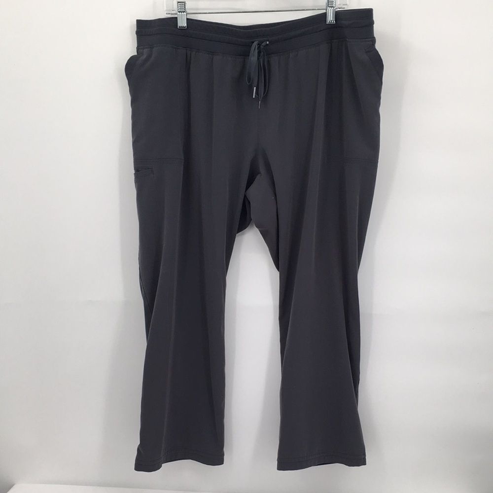 WonderWink Aero Scrub Pants Gray Grey #5129 Modern Fit 2x Petite